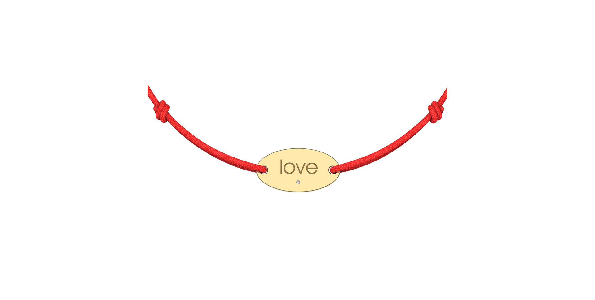 Diamond bracelet Love