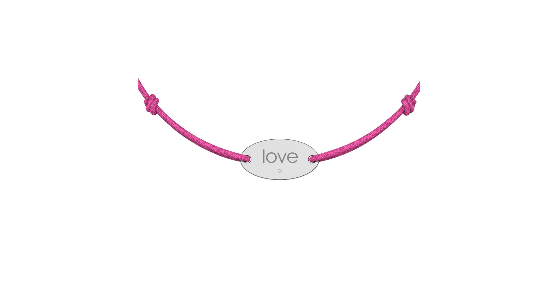 Diamond bracelet Love