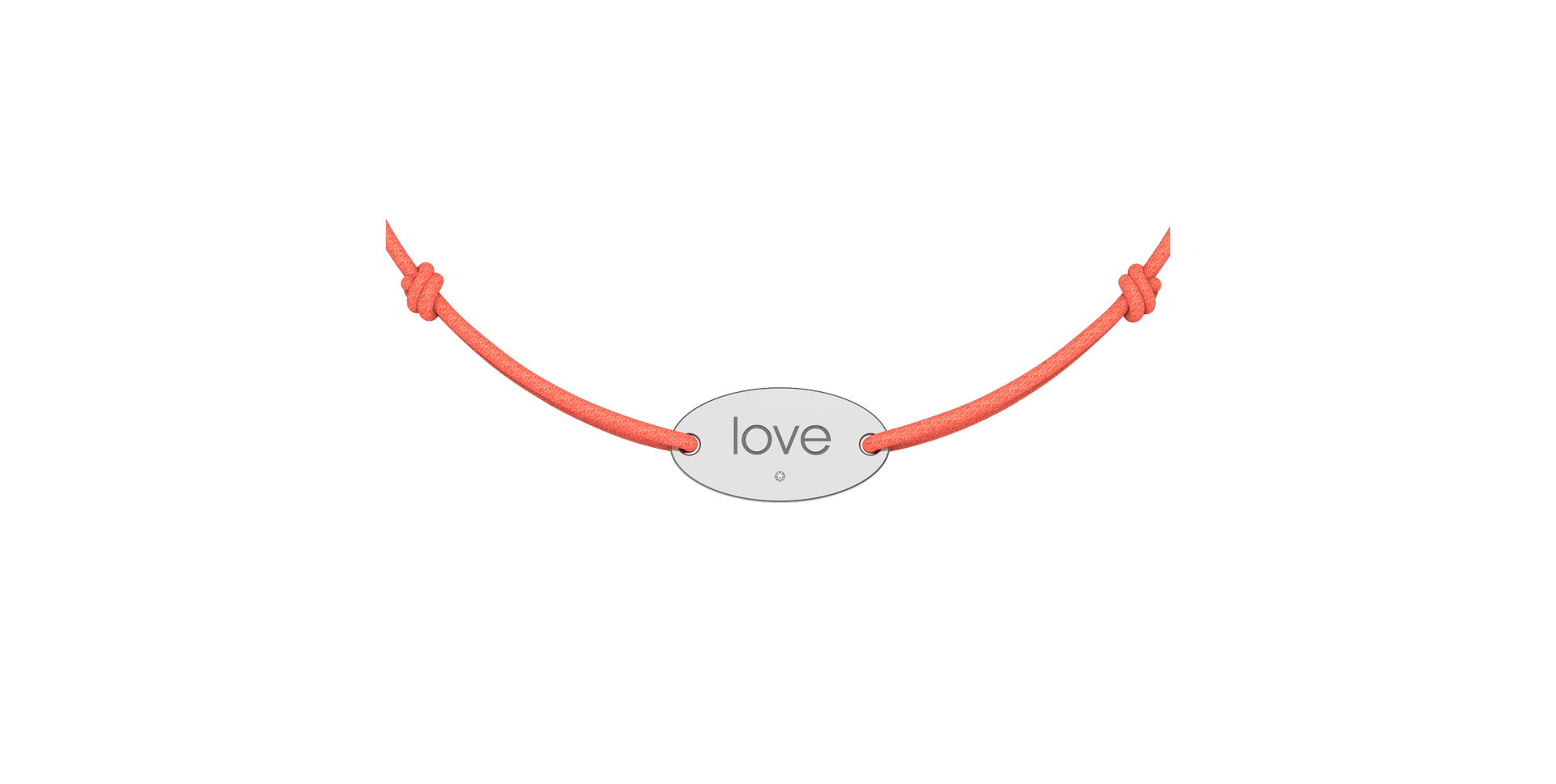 Diamond bracelet Love