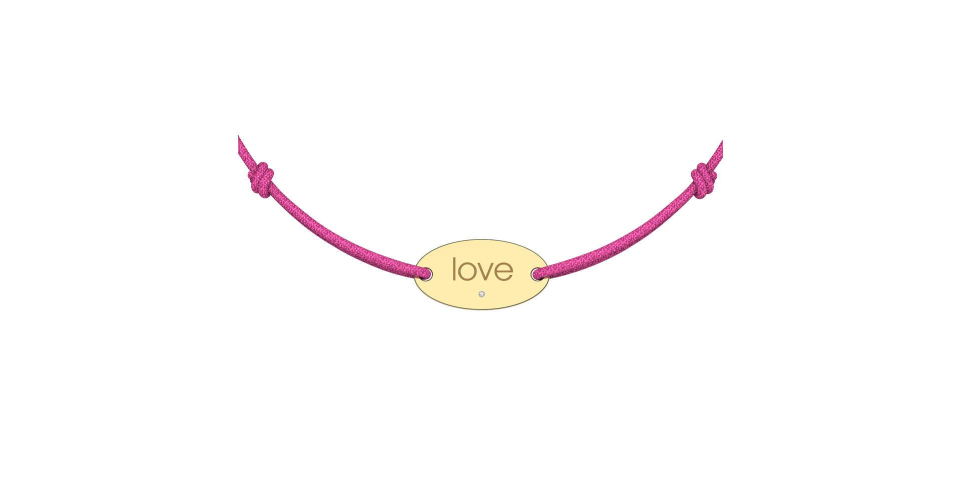 Diamond bracelet Love