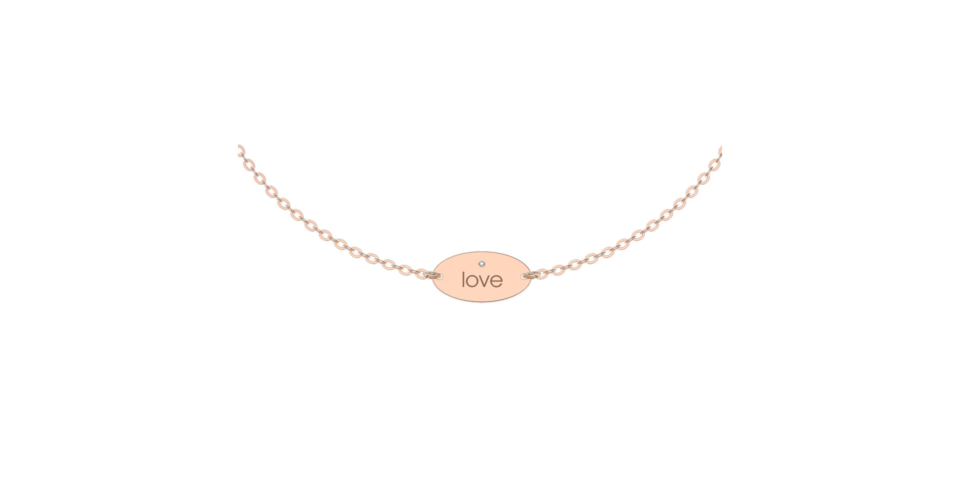 Diamond bracelet Love Amour Icon