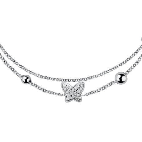 Diamond bracelet Amazing Butterfly