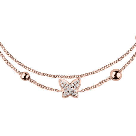 Diamond bracelet Amazing Butterfly