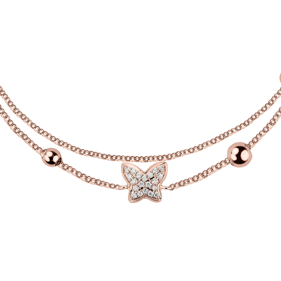 Diamond bracelet Amazing Butterfly