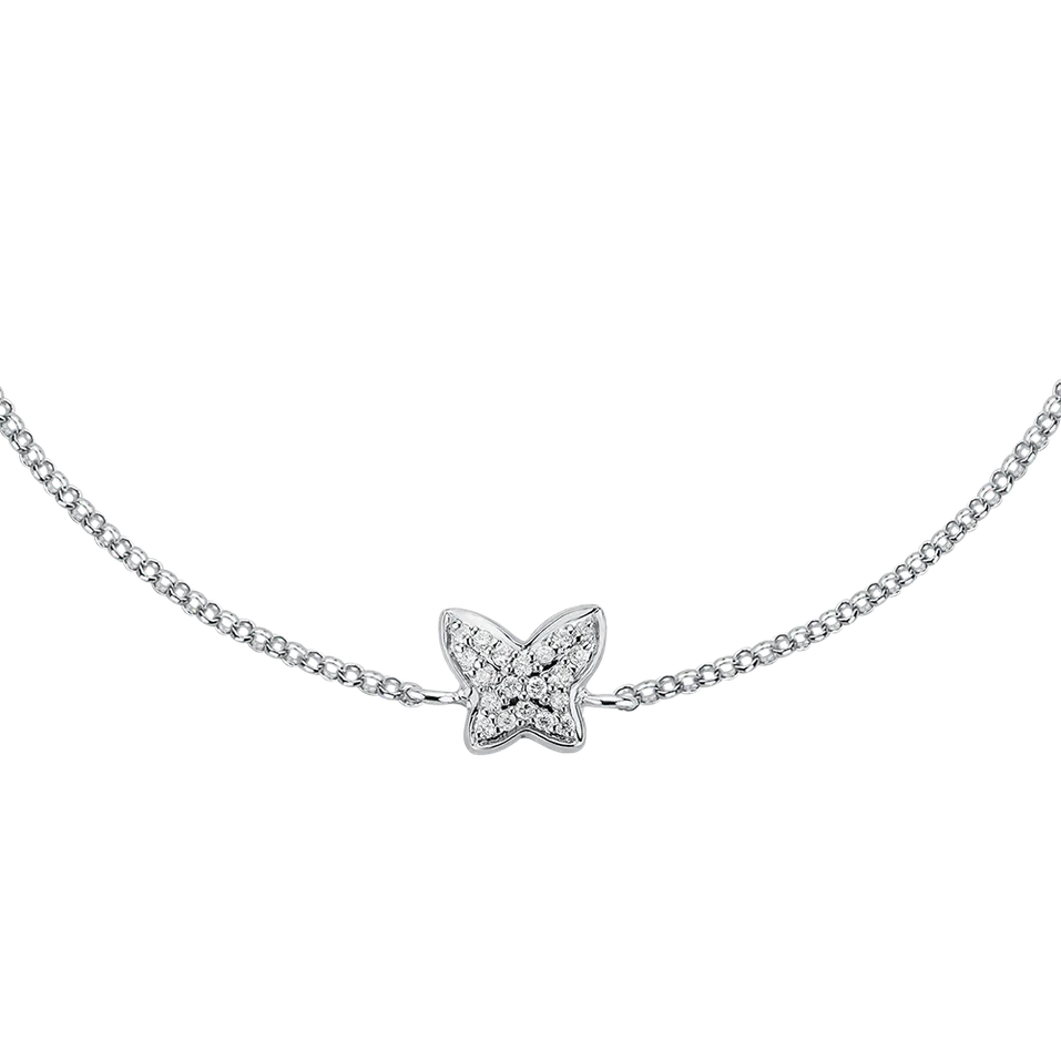 Diamond bracelet Butterfly