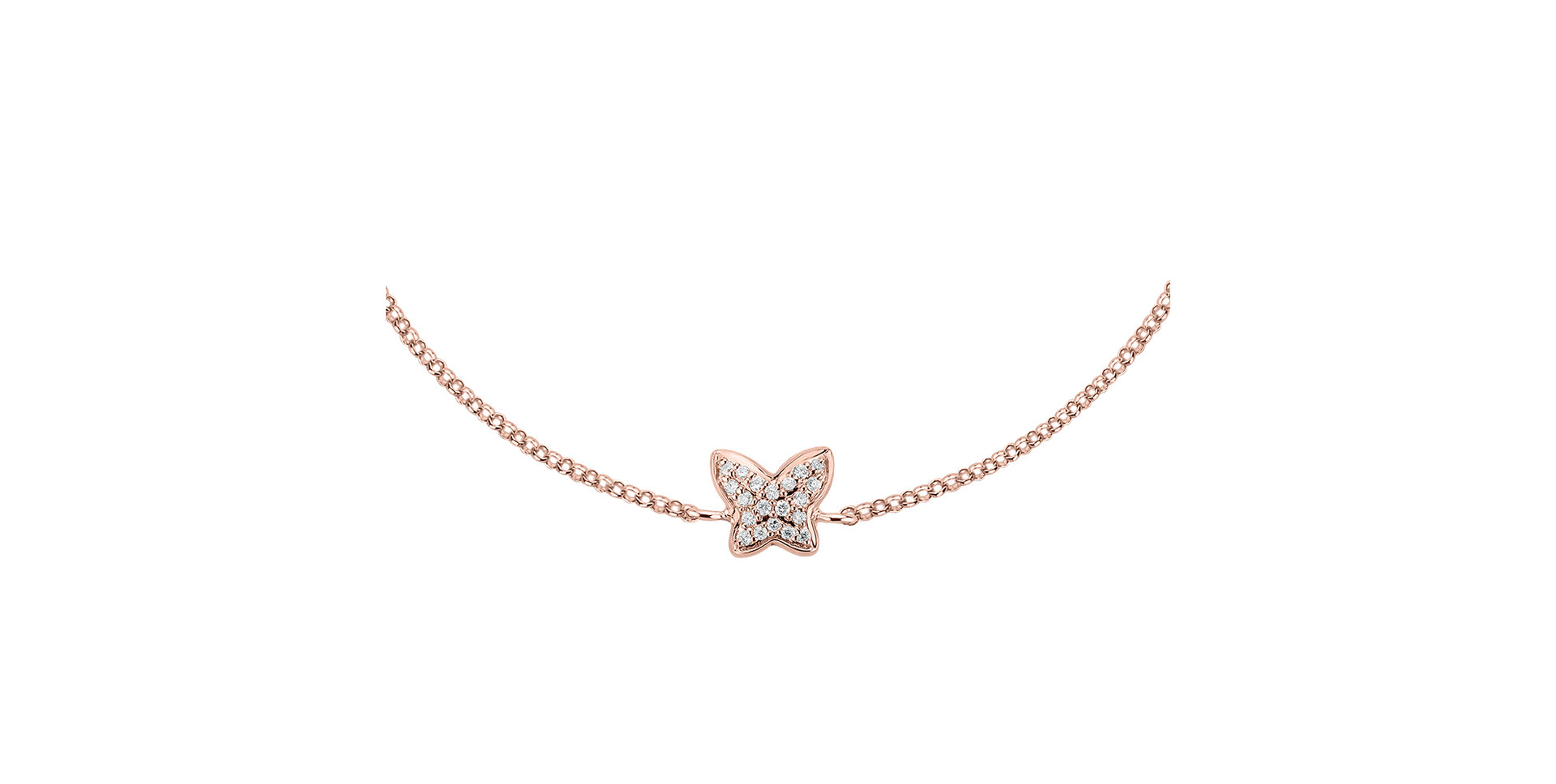 Diamond bracelet Butterfly