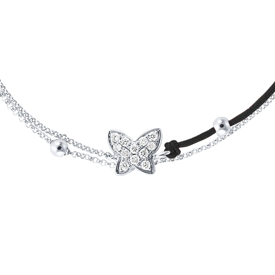 Diamond bracelet Luxury Butterfly