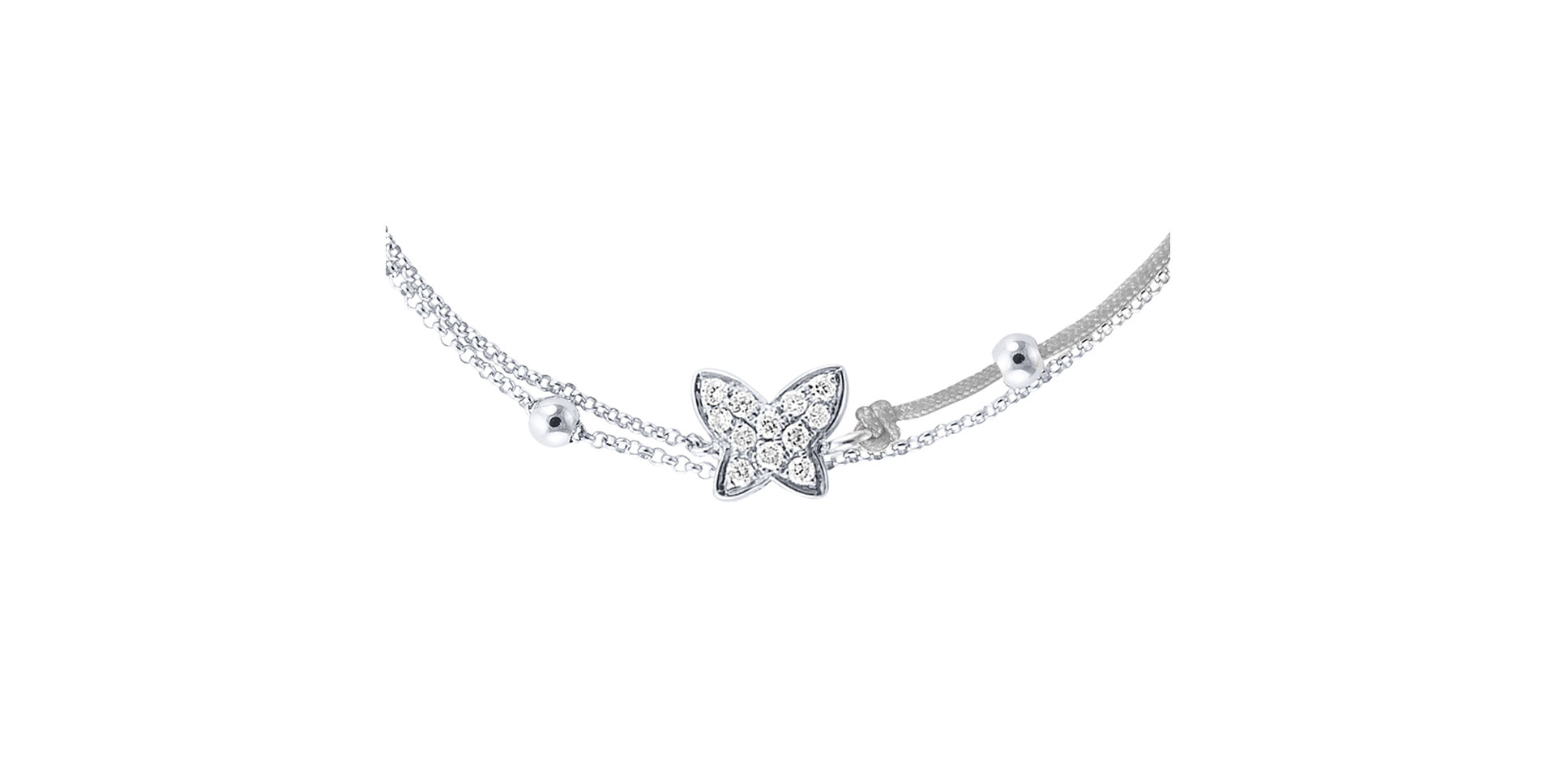 Diamond bracelet Luxury Butterfly