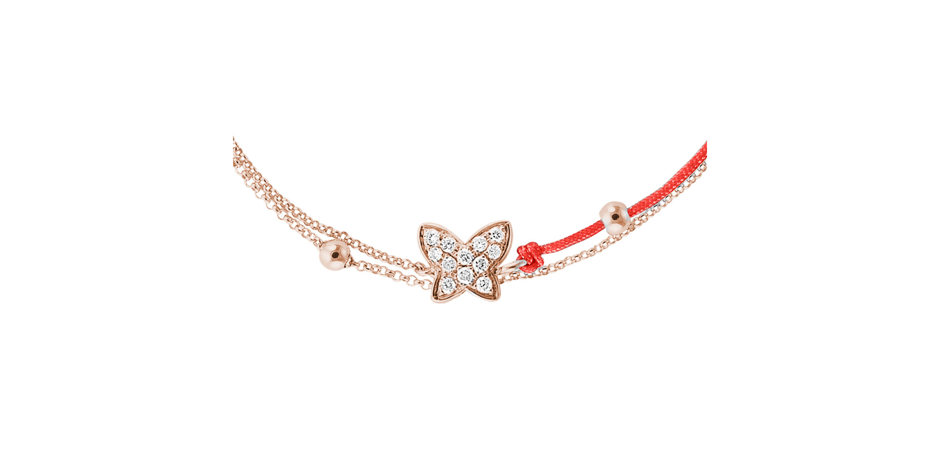 Diamond bracelet Luxury Butterfly