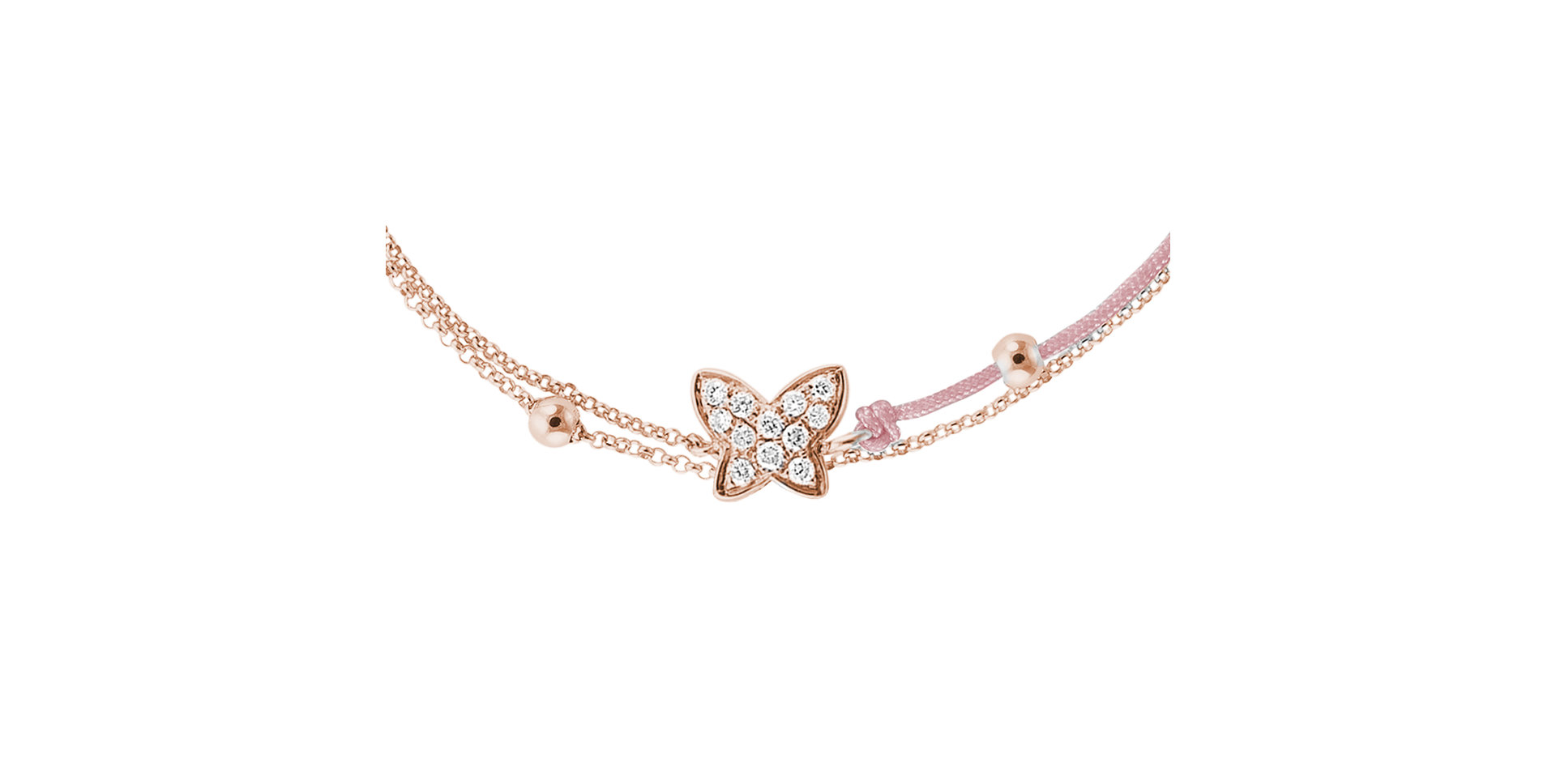 Diamond bracelet Luxury Butterfly