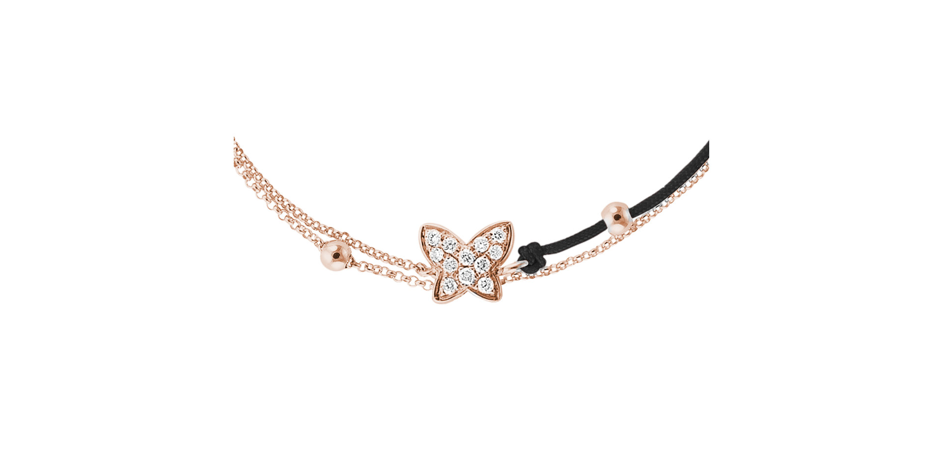 Diamond bracelet Luxury Butterfly