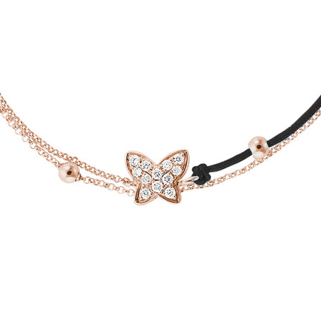 Diamond bracelet Luxury Butterfly
