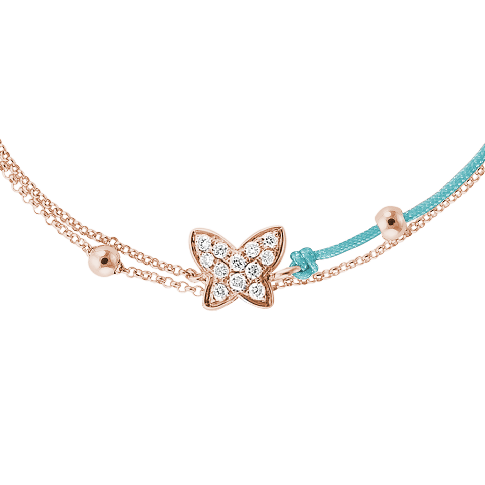 Diamond bracelet Luxury Butterfly