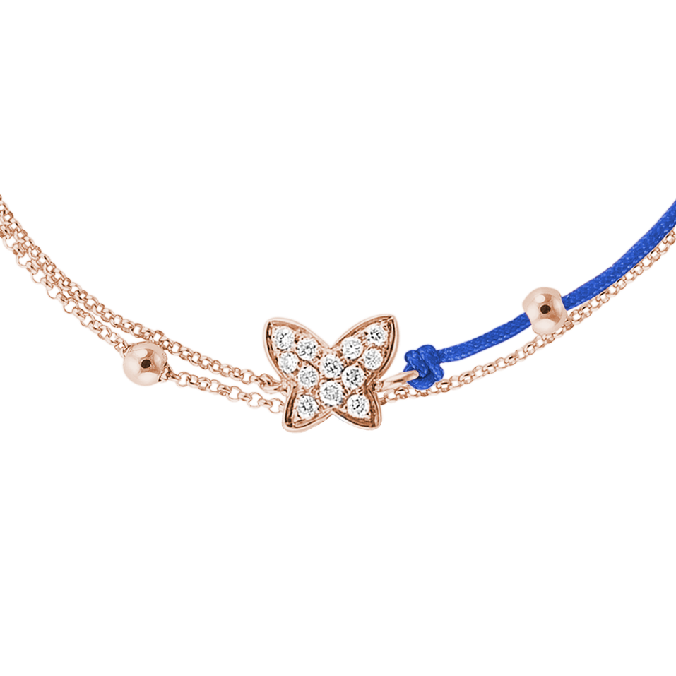 Diamond bracelet Luxury Butterfly