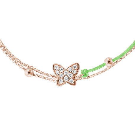 Diamond bracelet Luxury Butterfly