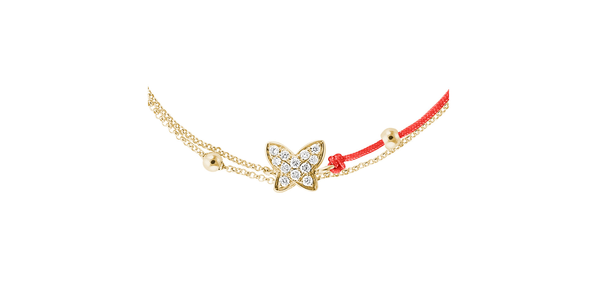 Diamond bracelet Luxury Butterfly