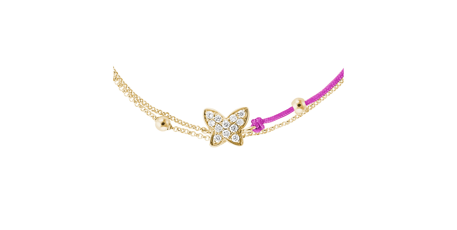 Diamond bracelet Luxury Butterfly