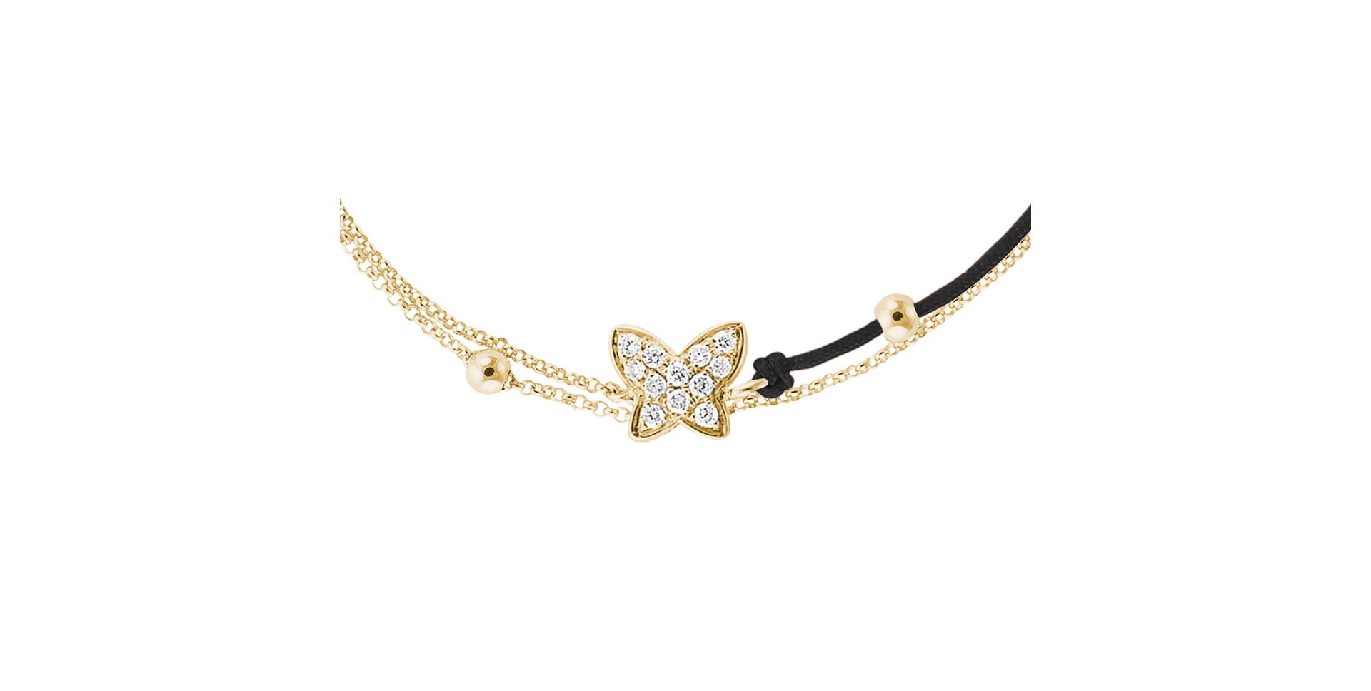 Diamond bracelet Luxury Butterfly
