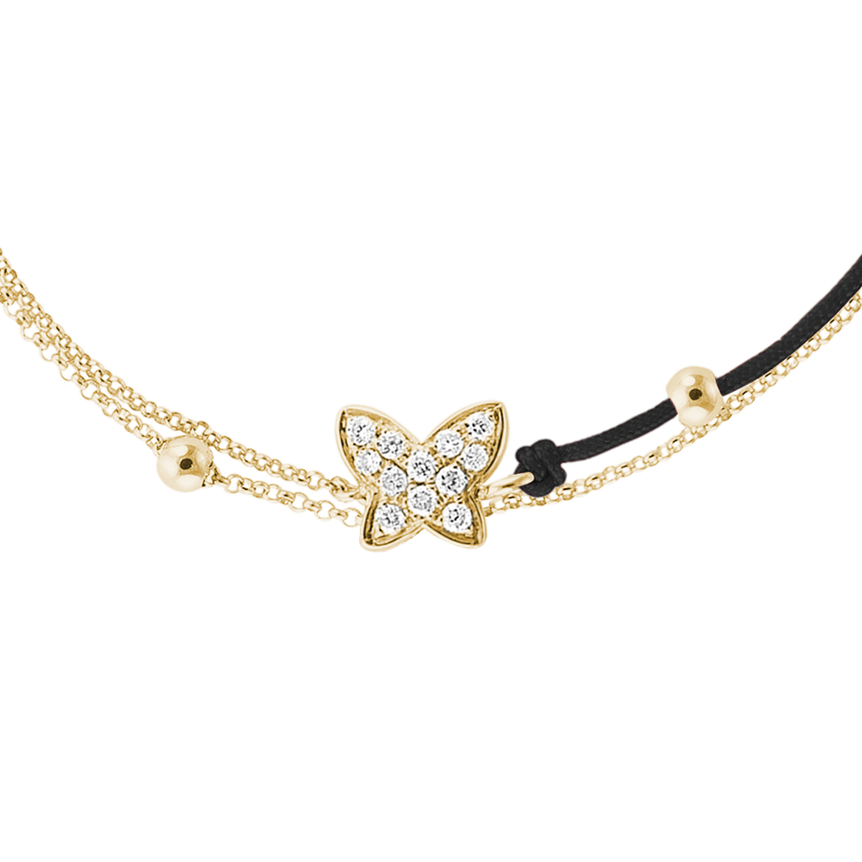 Diamond bracelet Luxury Butterfly