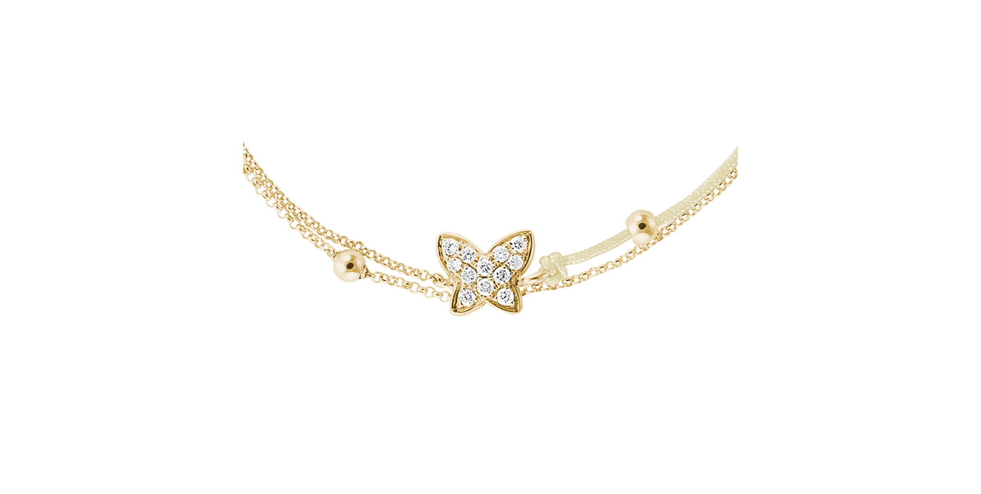 Diamond bracelet Luxury Butterfly