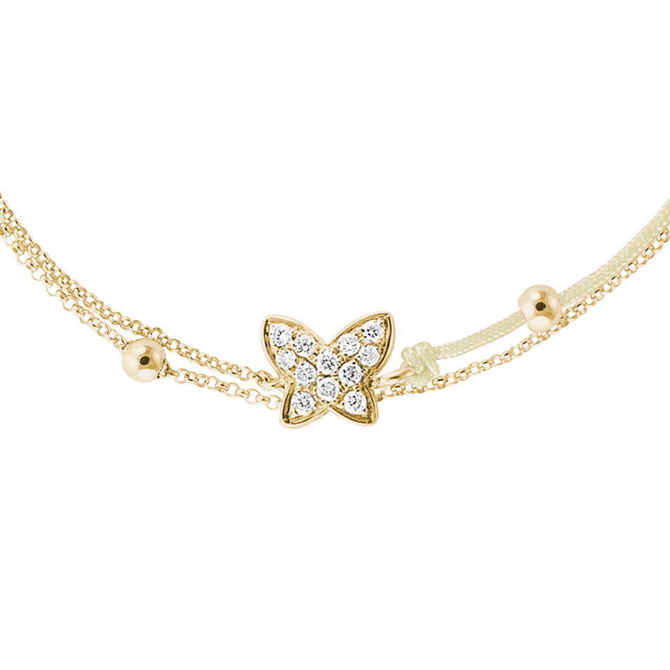 Diamond bracelet Luxury Butterfly