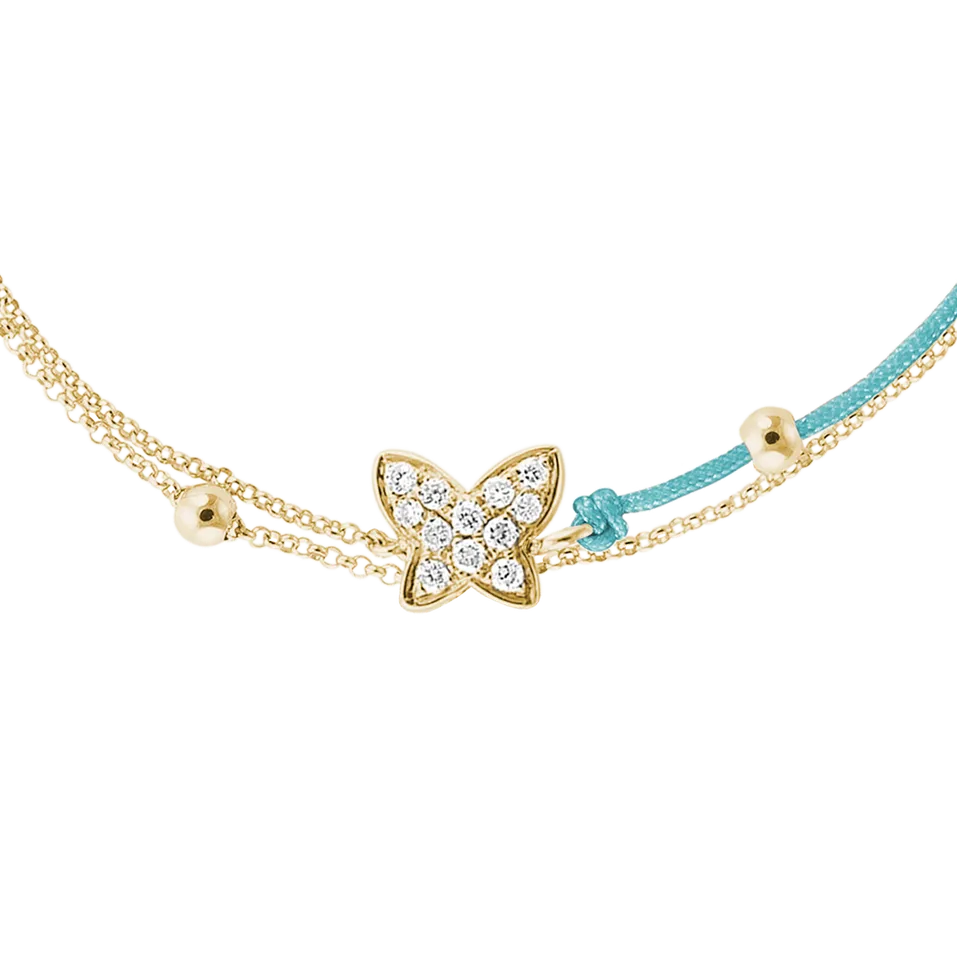Diamond bracelet Luxury Butterfly