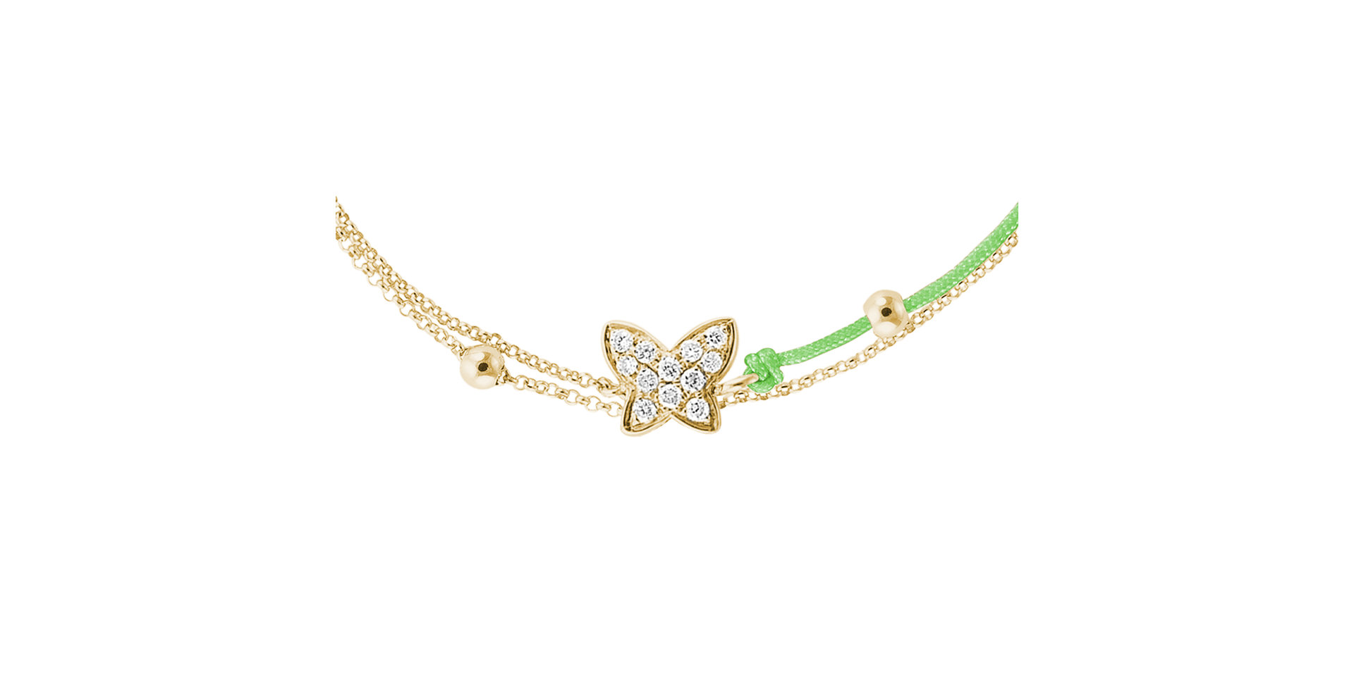 Diamond bracelet Luxury Butterfly