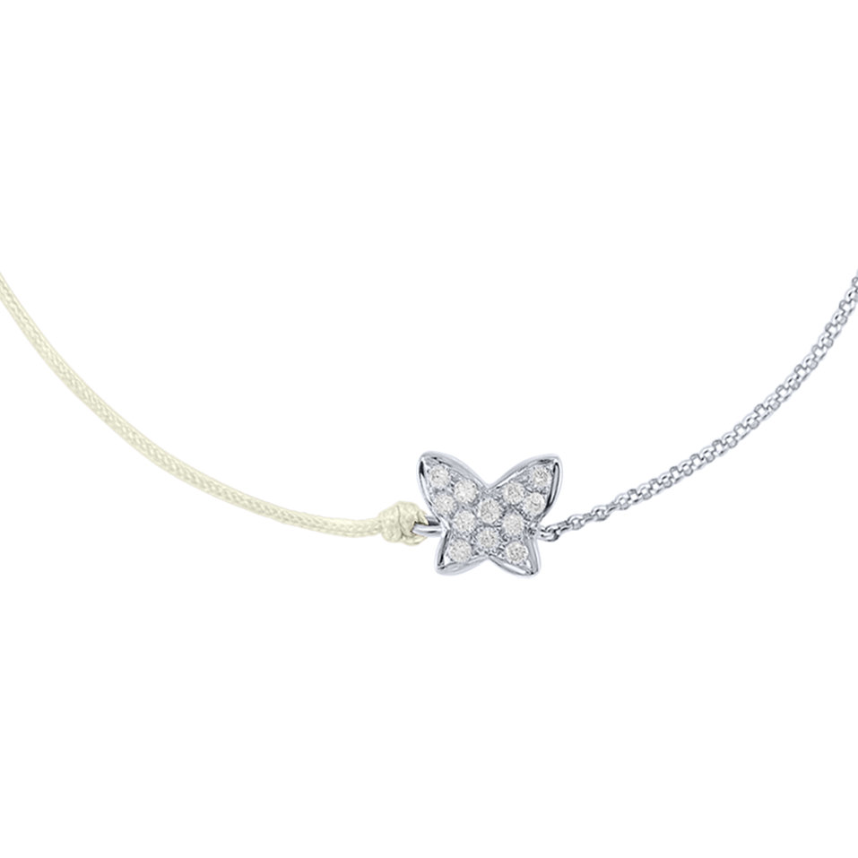 Diamond bracelet Diamond Butterfly