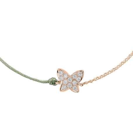 Diamond bracelet Diamond Butterfly
