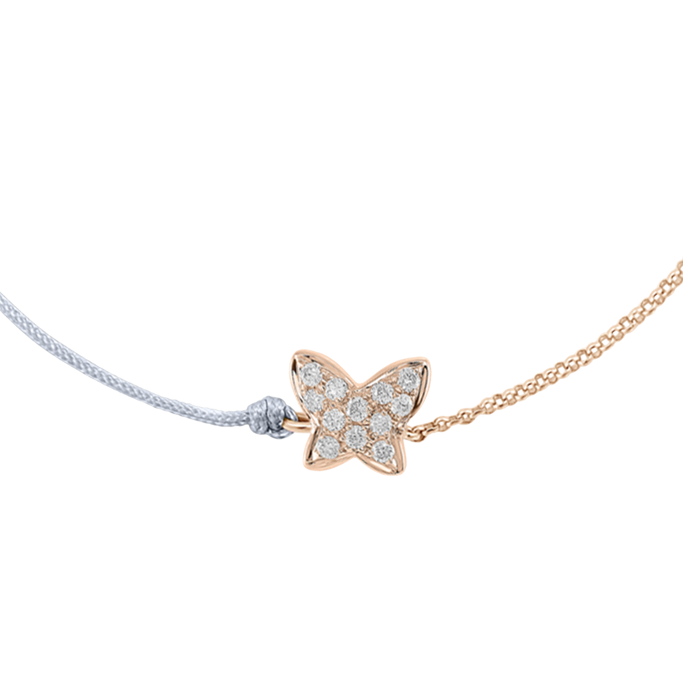 Diamond bracelet Diamond Butterfly