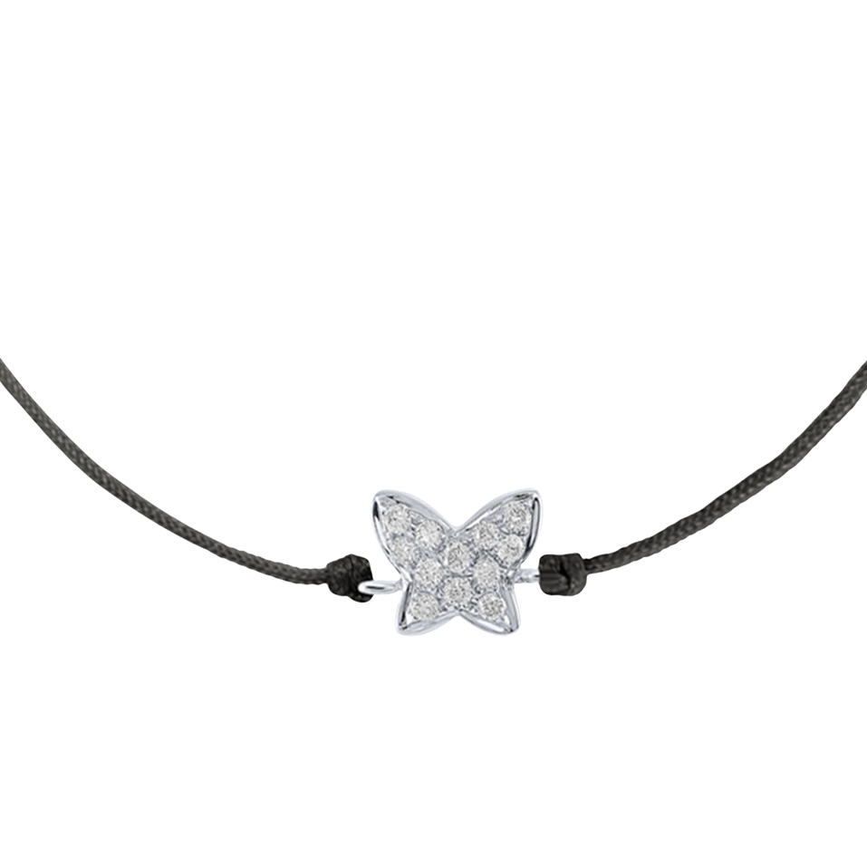 Diamond bracelet Lovely Butterfly