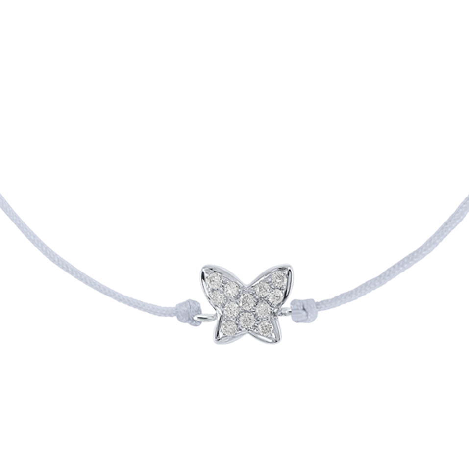 Diamond bracelet Lovely Butterfly