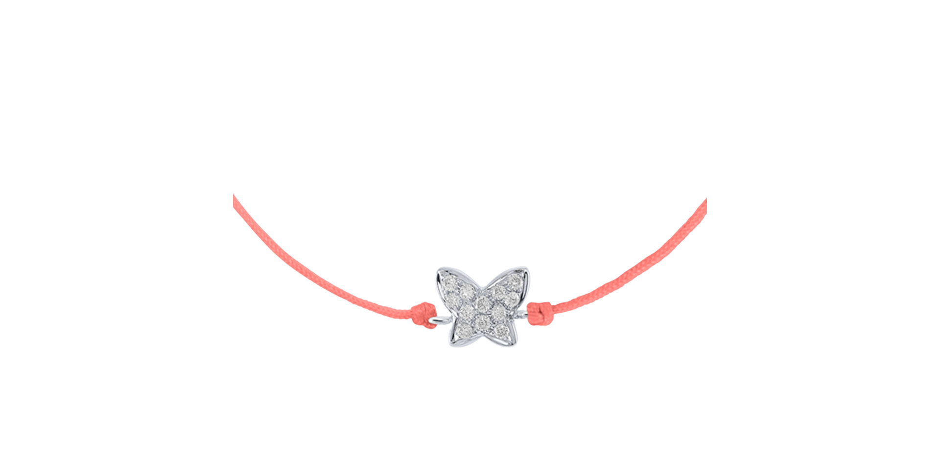 Diamond bracelet Lovely Butterfly