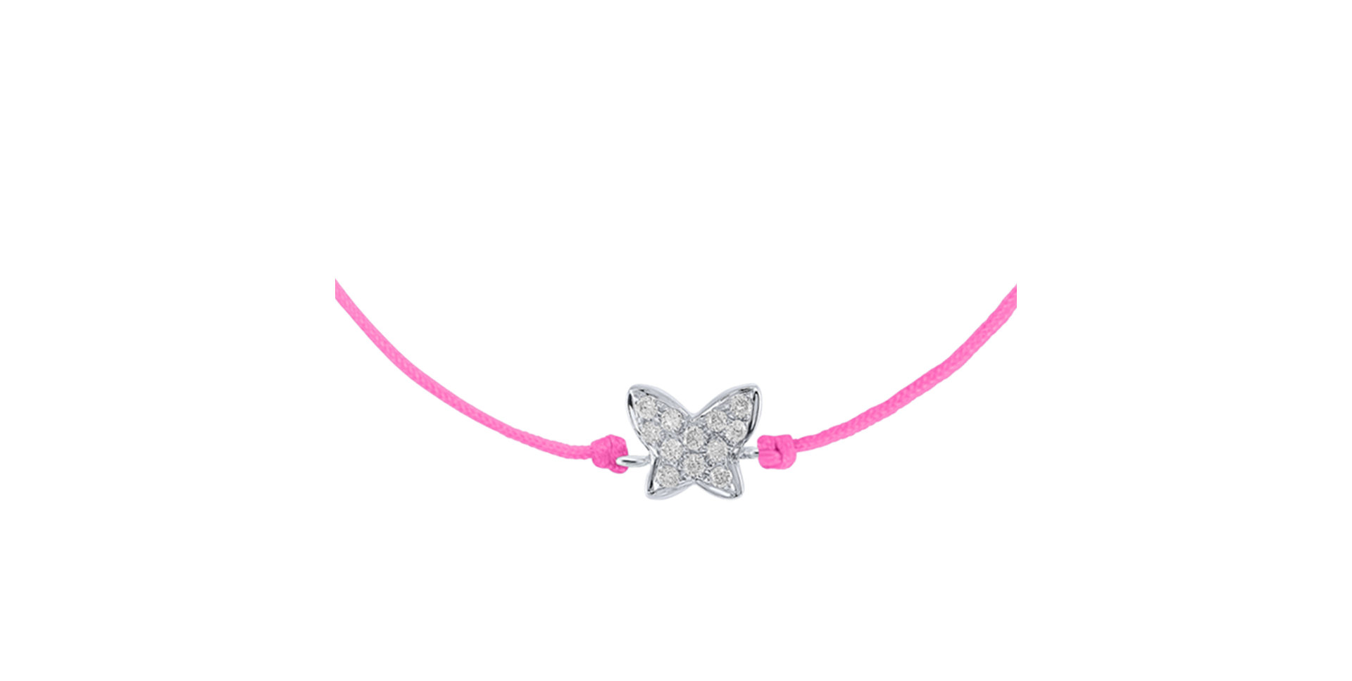 Diamond bracelet Lovely Butterfly