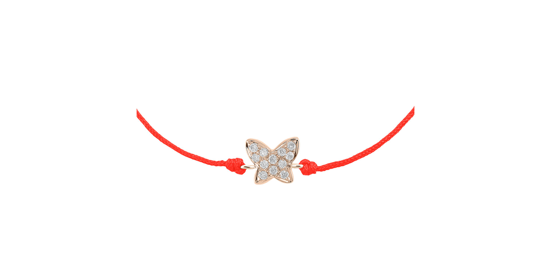 Diamond bracelet Lovely Butterfly