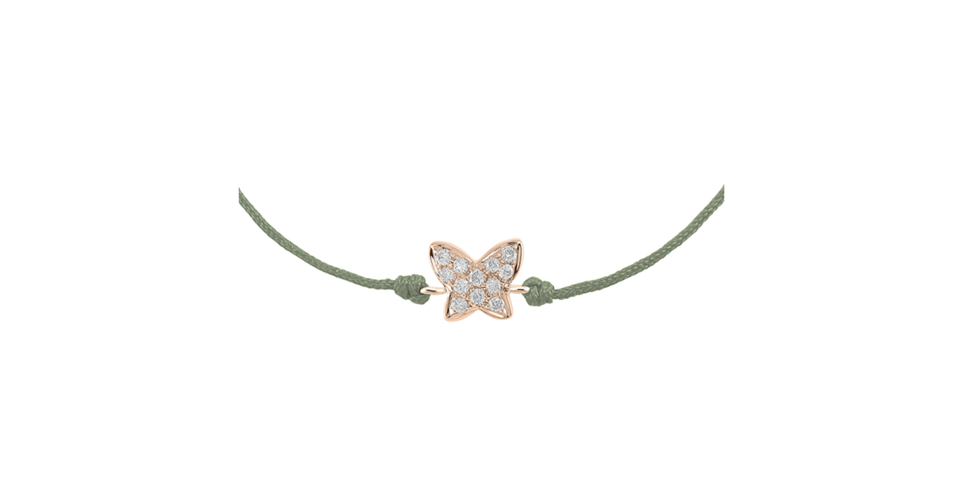 Diamond bracelet Lovely Butterfly