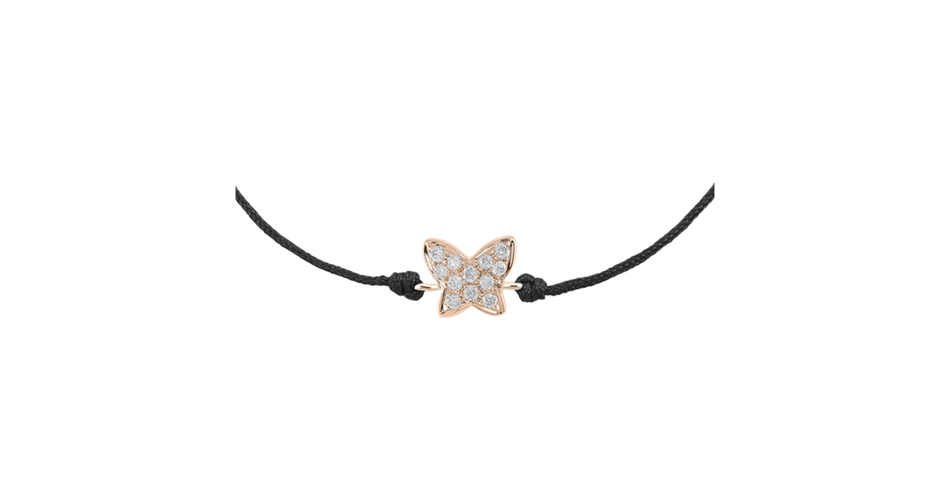 Diamond bracelet Lovely Butterfly
