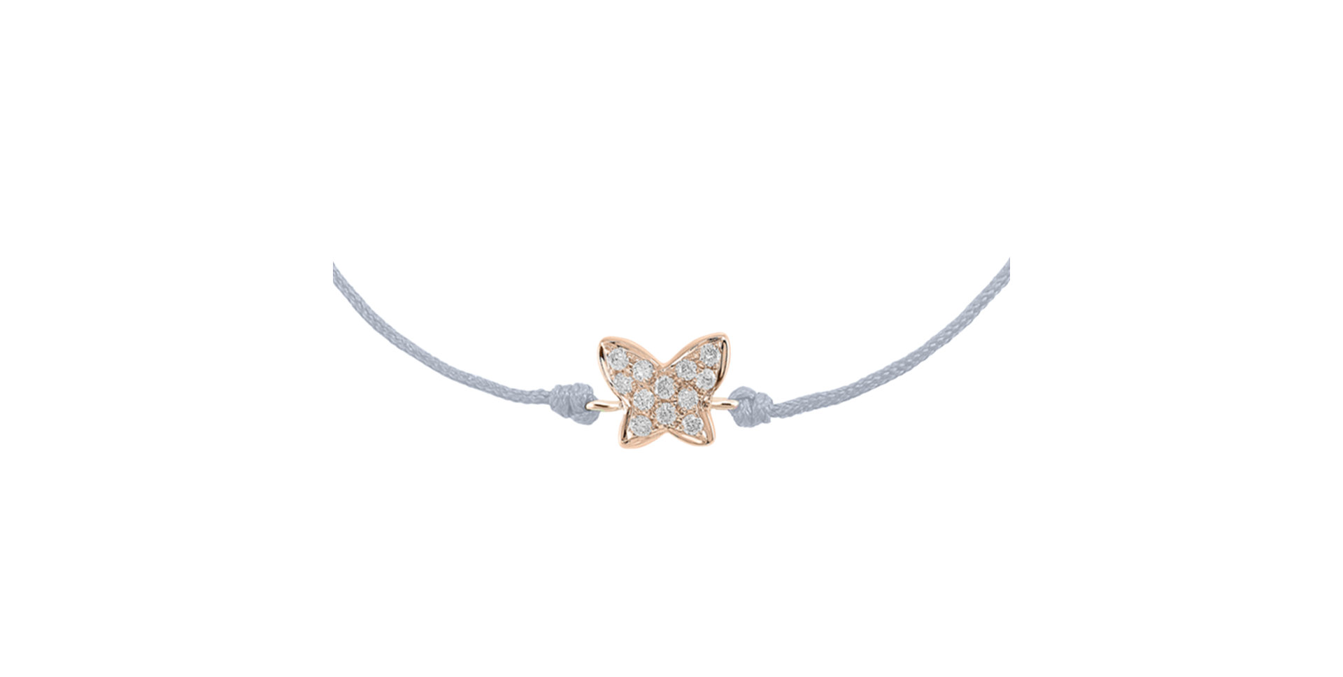 Diamond bracelet Lovely Butterfly