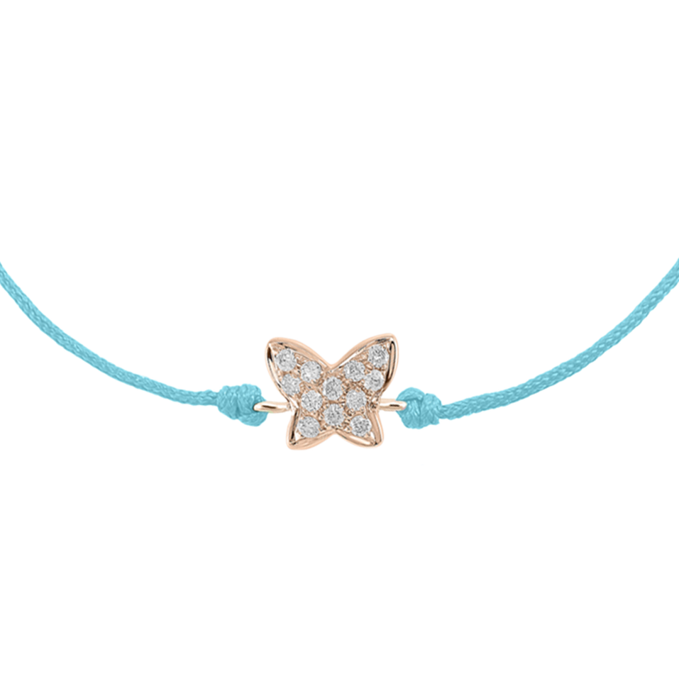 Diamond bracelet Lovely Butterfly