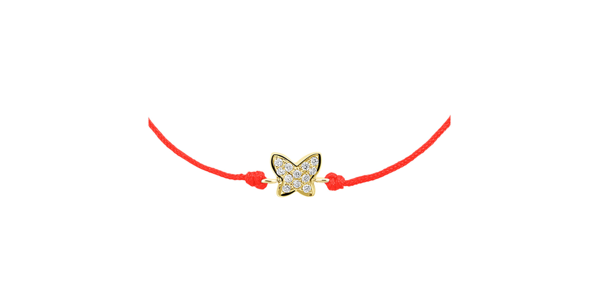 Diamond bracelet Lovely Butterfly