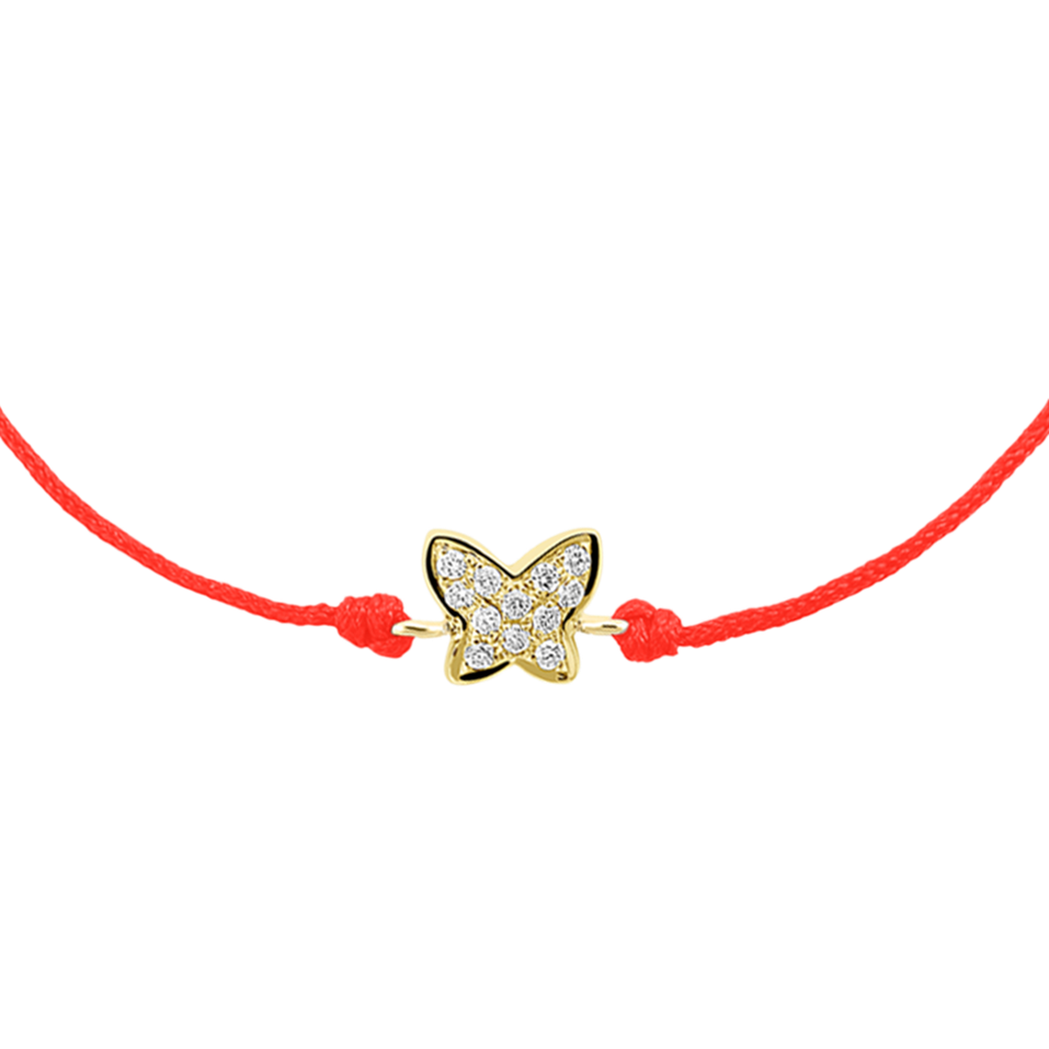 Diamond bracelet Lovely Butterfly