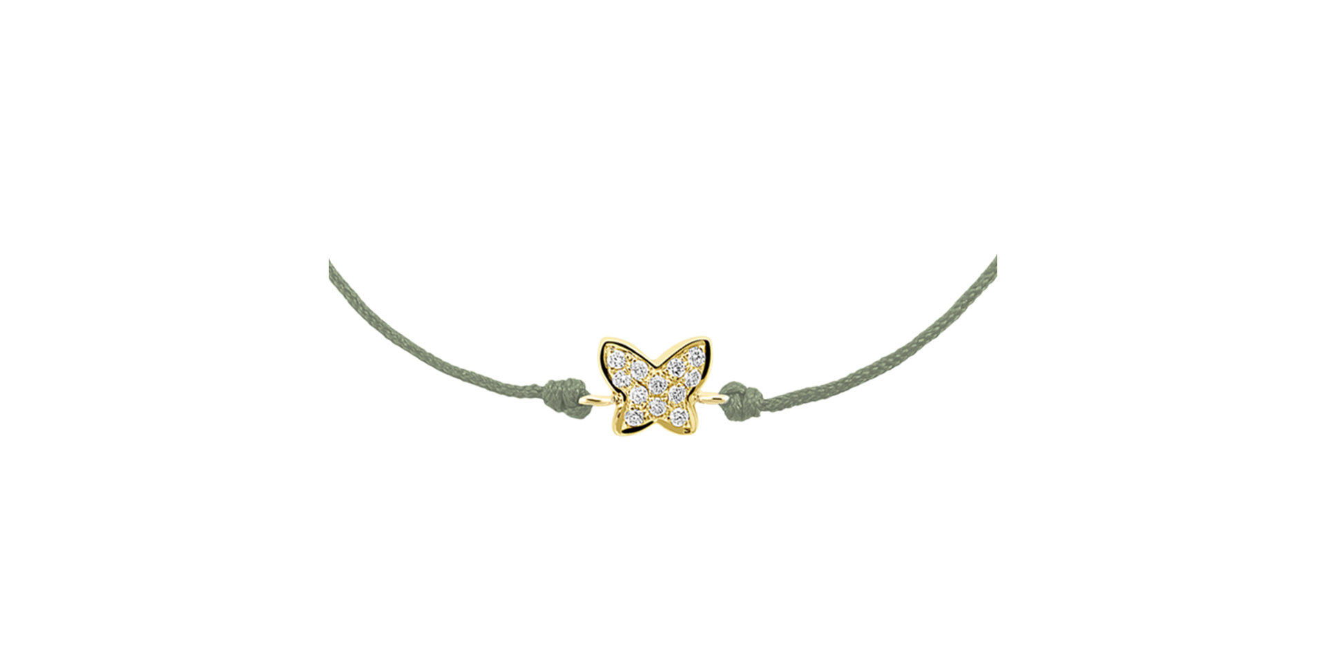 Diamond bracelet Lovely Butterfly