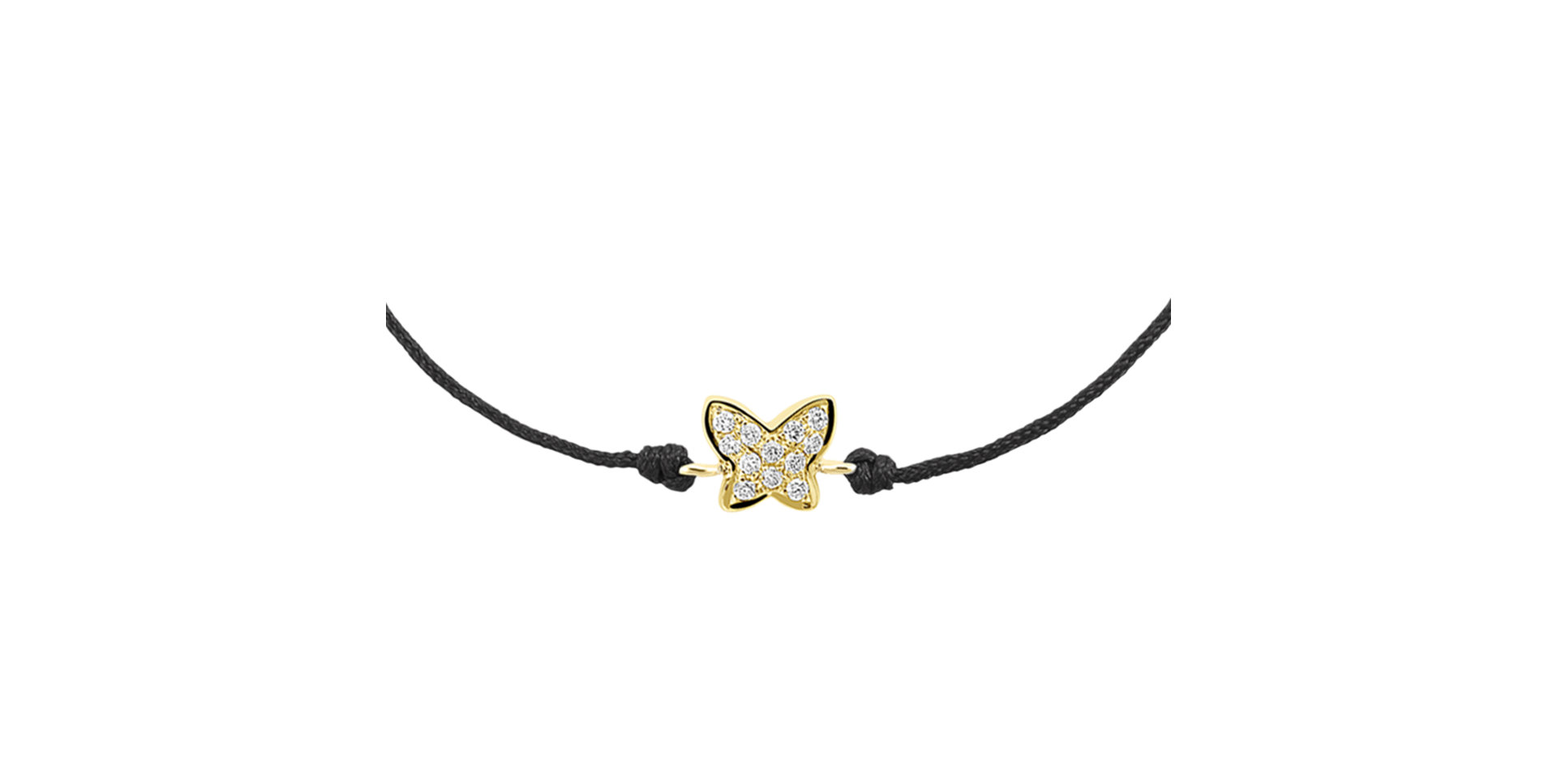 Diamond bracelet Lovely Butterfly