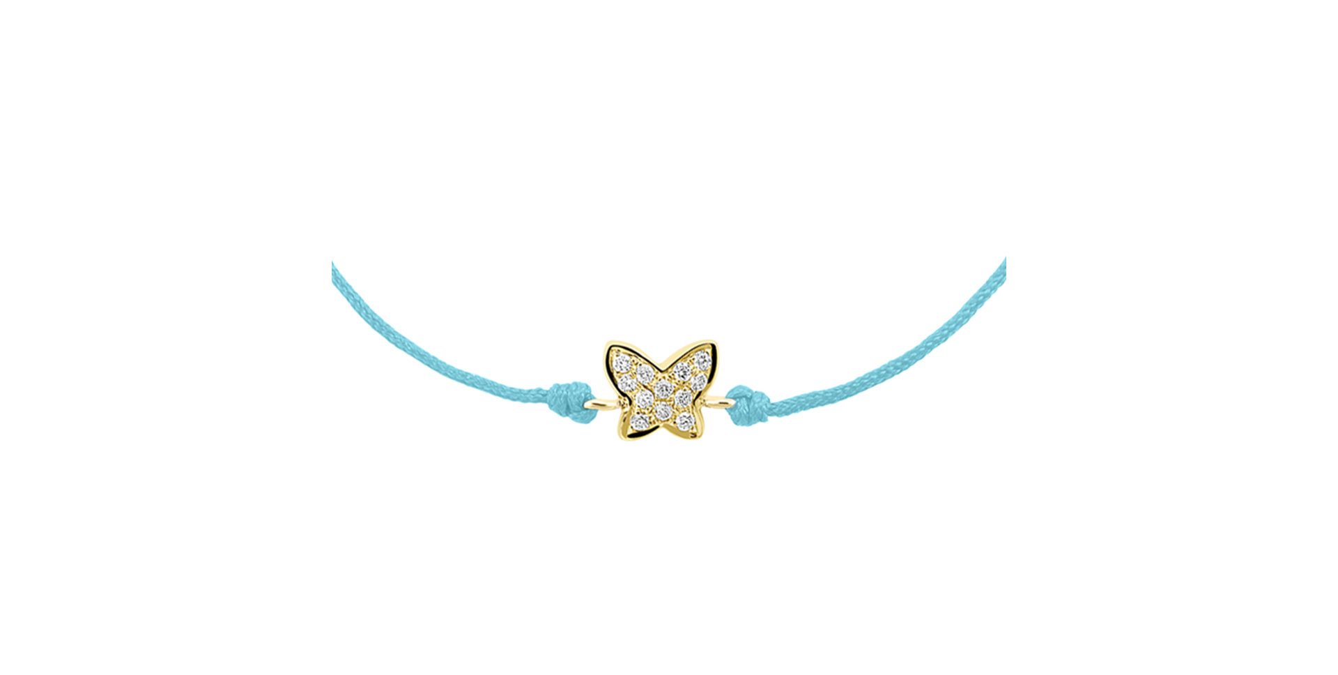 Diamond bracelet Lovely Butterfly