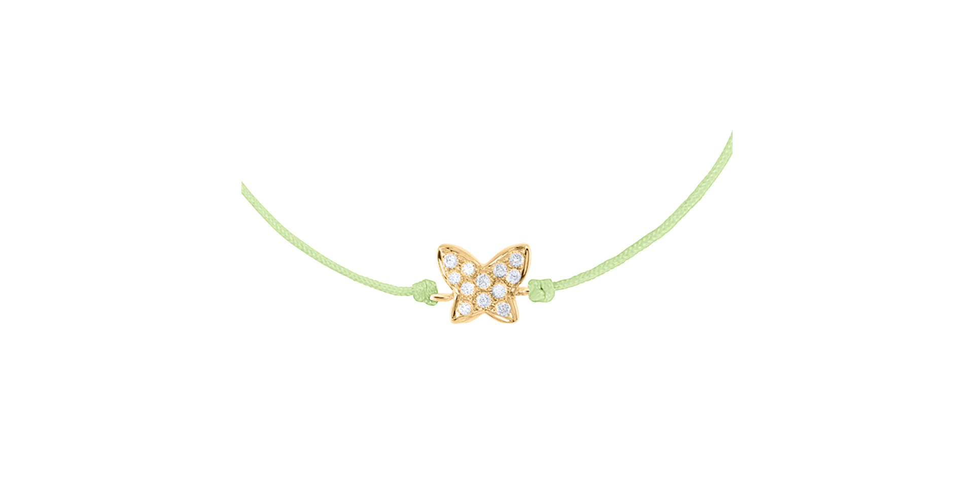 Diamond bracelet Lovely Butterfly