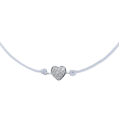 Diamond bracelet My Heart
