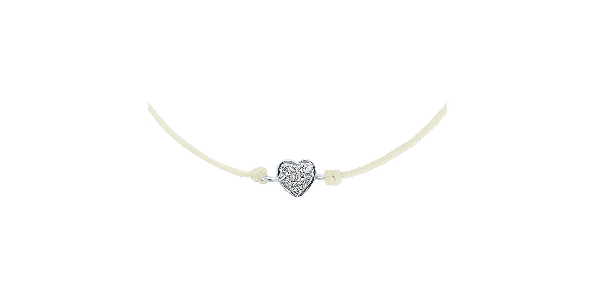 Diamond bracelet My Heart