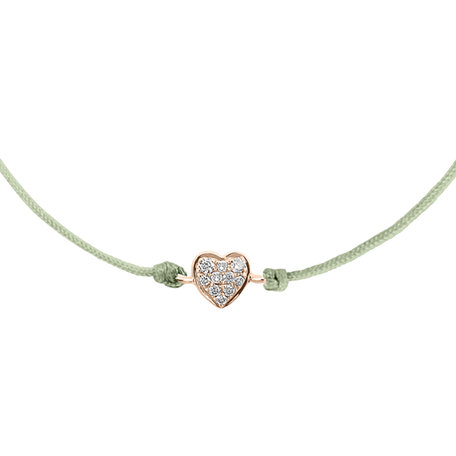 Diamond bracelet My Heart
