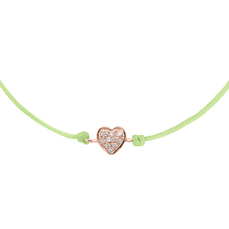 Diamond bracelet My Heart