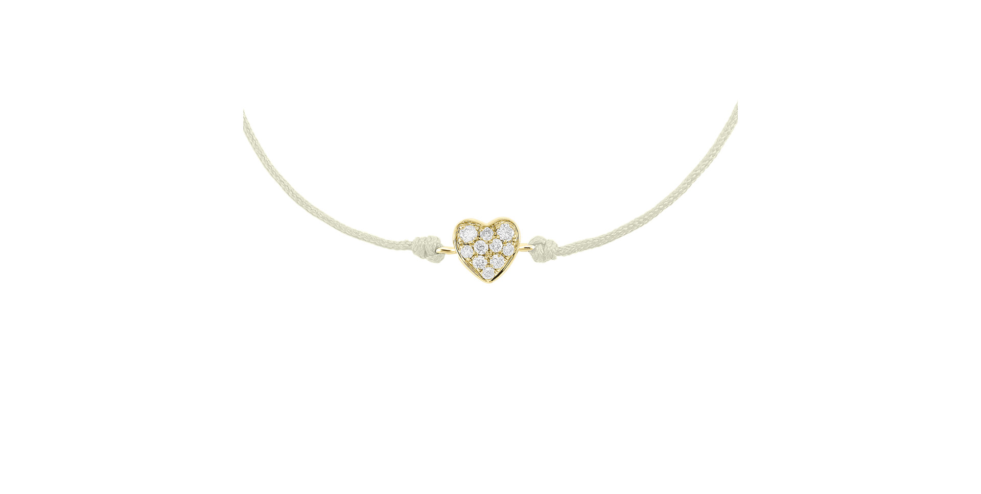 Diamond bracelet My Heart